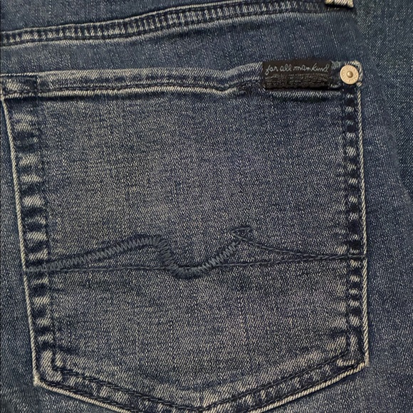 7 for all Mankind. Dark Blue Slimmy jeans - Picture 6 of 10